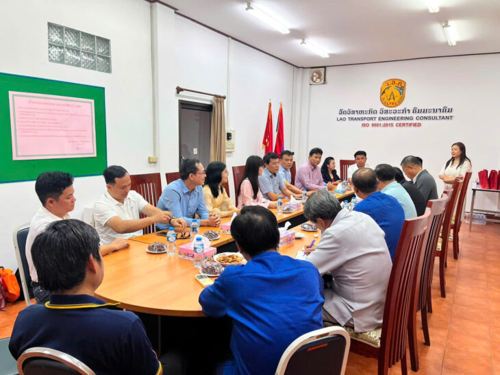 Anh 1. Đoàn TEDI gửi lời cảm ơn và chia sẻ tình hình hoạt động của TEDI trong năm qua